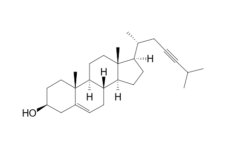 (3S,8S,9S,10R,13R,14S,17R)-10,13-dimethyl-17-[(2R)-6-methylhept-4-yn-2-yl]-2,3,4,7,8,9,11,12,14,15,16,17-dodecahydro-1H-cyclopenta[a]phenanthren-3-ol