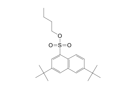 3,6-di-tert-butyl-1-naphthalenesulfonic acid, butyl ester