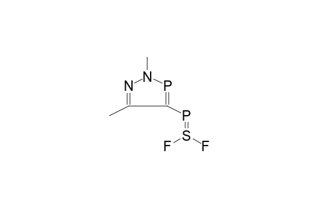 2,5-DIMETHYL-4-DIFLUOROTHIONYLPHOSPHINO-1,2,3-DIAZAPHOSPHOLE