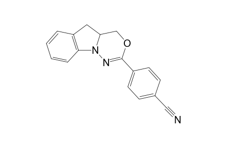 2-(4-CYANOPHENYL)-4A,5-DIHYDRO-4H-[1,3,4]-OXADIAZINO-[4,5-A]-INDOLE