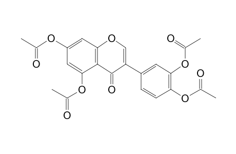 5,7-Diacetoxy-3-(3,4-diacetoxyphenyl)-4H-chromen-4-one