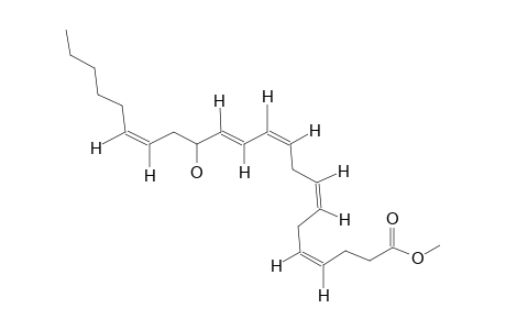 (+)-(12R*,4Z,7Z,10Z,12E,16Z)-METHYL-14-HYDROXY-4,7,10,12,16-DOCOSAPENTAENOATE