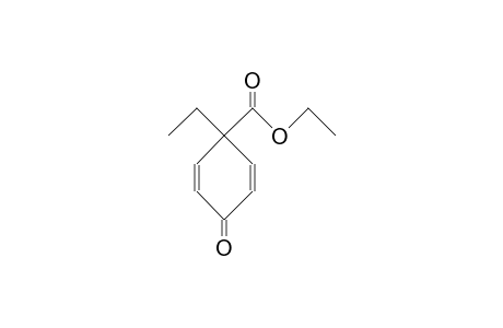 1-ETHYL-4-OXO-2,5-CYCLOHEXADIEN-1-CARBONSAEUREETHYLESTER