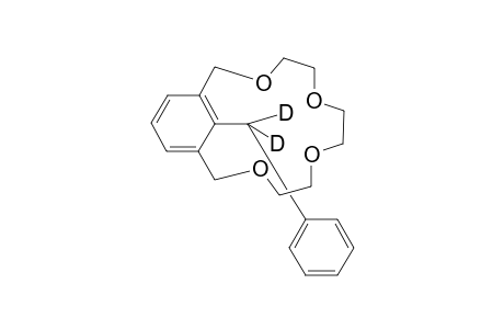 18-[dideuterio(phenyl)methyl]-3,6,9,12-tetraoxabicyclo[12.3.1]octadeca-1(18),14,16-triene