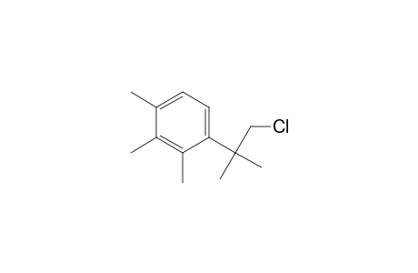 1-(1-Chloranyl-2-methyl-propan-2-yl)-2,3,4-trimethyl-benzene