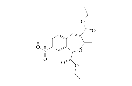 Diethyl 1,3-dihydro-3-methyl-8-nitro-2-benzoxepine-1,4-dicarboxylate