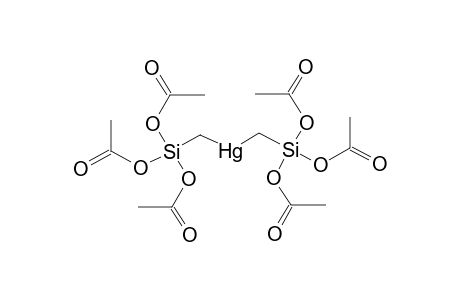 BIS(TRIACETOXYSILYLMETHYL)MERCURY