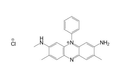 Chloride Phenazinium, 3-amino-2,8-dimethyl-7-(methylamino)-5-phenyl-,