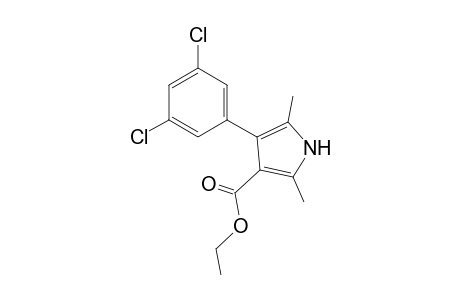 Ethyl 2,5-dimethyl-4-(3',5'-dichlorophenyl)-1H-pyrrole-3-carboxylate