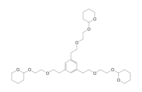 1,3,5-TRIS-{2-[2-(TETRAHYDROPYRAN-2-YLOXY)-ETHOXY]-ETHYL}-BENZENE