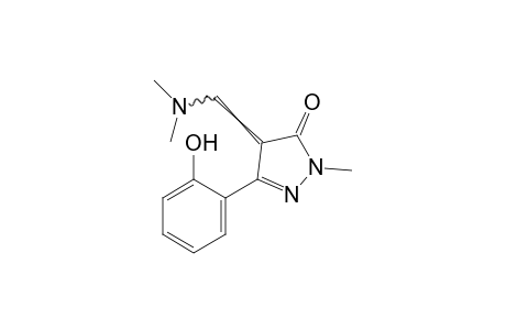 4-[(dimethylamino)methylene]-3-(o-hydroxyphenyl)-1-methyl-2-pyrazolin-5-one