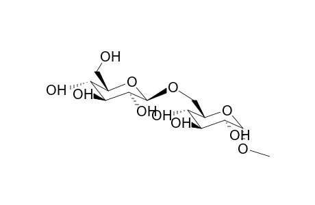 Methyl-6-O-(b-d-glucopyranosyl)-a-d-glucopyranoside