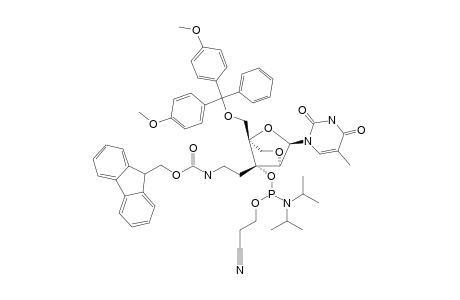 #38;(1R,3R,4R,7S)-7-(2-CYANOETHOXY)-[N,N-(DIISOPROPYLAMINO)-PHOSPHINOXY]-1-(4,4'-DIMETHOXYTRITYL)-OXYMETHYL-7-[3-(FLUOREN-9-YL-METHOXYCARBONYL)-AMINO]-PROPYL-3