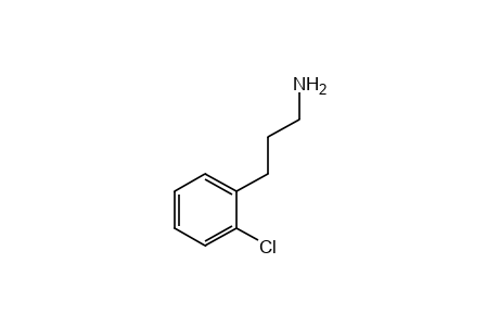 3-(o-chlorophenyl)propylamine