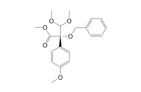 (R)-METHYL-2-(BENZYLOXY)-3,3-DIMETHOXY-2-(PARA-METHOXYPHENYL)-PROPANOATE