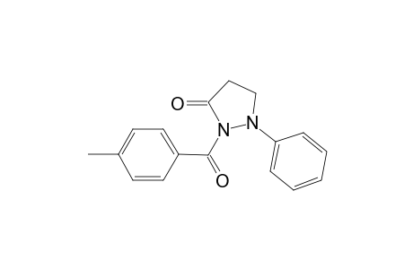 Pyrazolidin-3-one, 2-(4-methylbenzoyl)-1-phenyl-