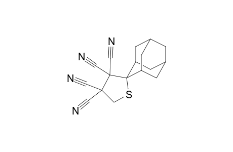 Spiro[Adamantane-2,2'-thiolane]-3',3',4',4'-tetracarbonitrile