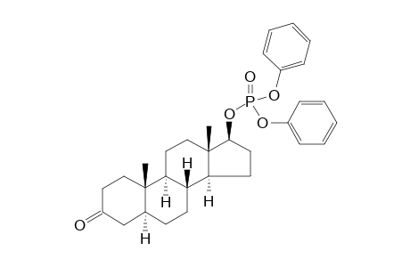 17-.beta.-Hydroxy-5.alpha.-androstan-3-one Diphenyl phosphate