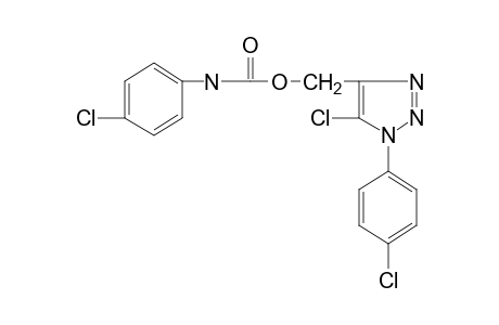 5-chloro-1-(p-chlorophenyl)-1H-1,2,3-triazole-4-methanol, p-chlorocarbanilate (ester)