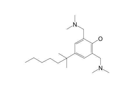 2,6-bis-Dimethylaminomethyl-4-T-octylphenol