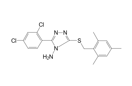 4H-1,2,4-Triazol-4-amine, 3-(2,4-dichlorophenyl)-5-(2,4,6-trimethylbenzylthio)-
