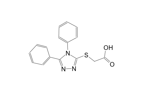 acetic acid, [(4,5-diphenyl-4H-1,2,4-triazol-3-yl)thio]-