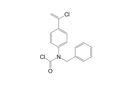 N-Benzyl-N-(chlorocarbonyl)-4-(1'-chloroethenyl)aniline