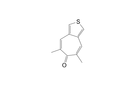 5,7-dimethyl-6H-cyclohepta[c]thiophen-6-one