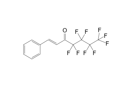 (E)-4,4,5,5,6,6,7,7,7-Nonafluoro-1-phenyl-hept-1-en-3-one