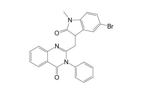 2-[(5-Bromo-1-methyl-2-oxo-3-indolinyl)methyl]-3-phenyl-4(3H)-quinazolinone