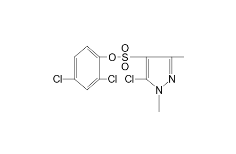 5-chloro-1,3-dimethylpyrazole-4-sulfonic acid, 2,4-dichlorophenyl ester