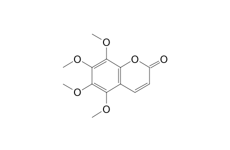 ARTELIN;5,6,7,8-TETRAMETHOXY-2-H-BENZOPYRAN-2-ONE