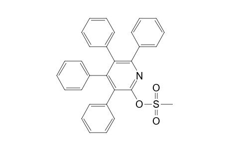 2-Pyridinol, 3,4,5,6-tetraphenyl-, methanesulfonate (ester)