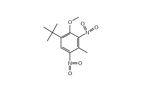 6-tert-butyl-2,4-dinitro-3-methylanisole