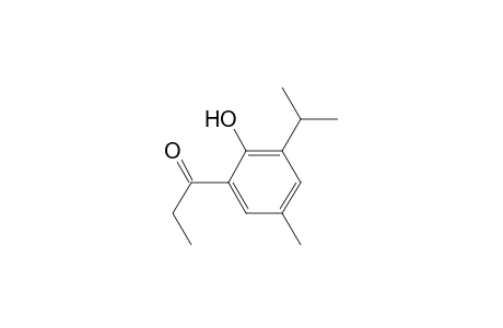 2'-hydroxy-3'-isopropyl-5'-methylpropiophenone