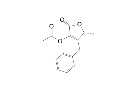 (R)-(-)-3-acetoxy-4-benzyl-5-methyl-2(5H)-furanone