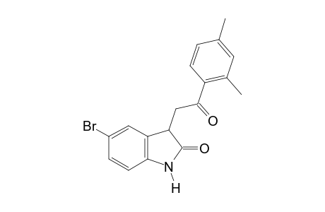 5-bromo-3-(2,4-dimethylphenacyl)-2-indolinone