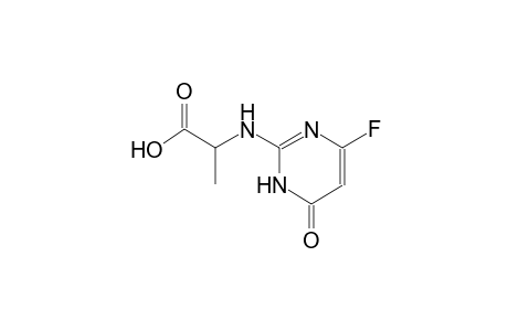 alanine, N-(4-fluoro-1,6-dihydro-6-oxo-2-pyrimidinyl)-