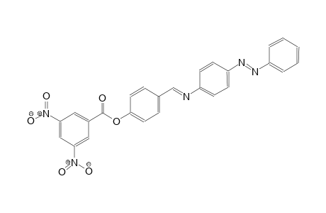 phenol, 4-[(E)-[[4-[(E)-phenylazo]phenyl]imino]methyl]-, 3,5-dinitrobenzoate (ester)