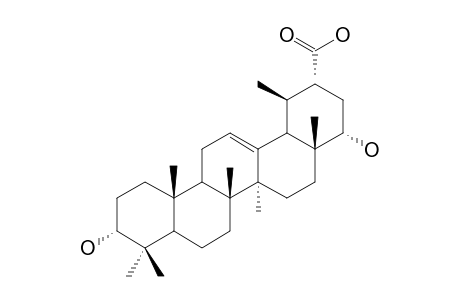 TRIPTOCALLIC-ACID-A;3-ALPHA,22-ALPHA-DIHYDROXY-URS-12-EN-30-OIC-ACID