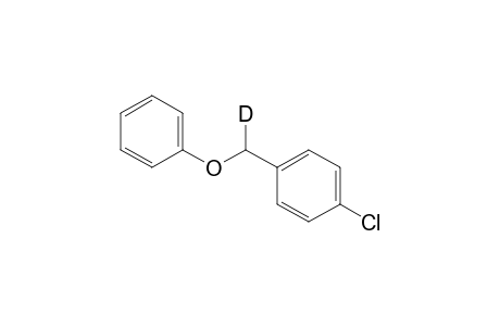 alpha-Deuterium-4-chlorobenzyl phenyl ether