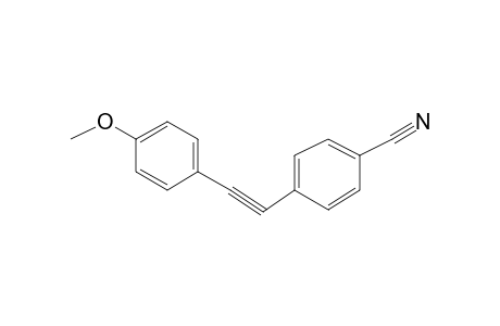 4-((4-Methoxyphenyl)ethynyl)benzonitrile