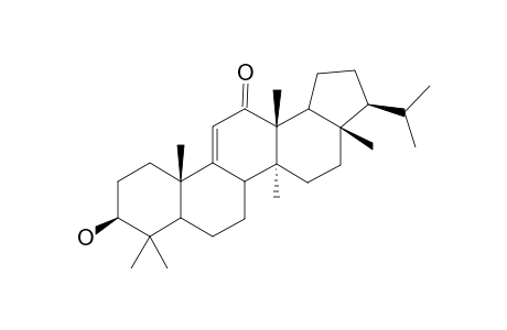 13H-Cyclopenta[a]chrysene, D:C-friedo-B':A'-neogammacer-9(11)-en-12-one deriv.