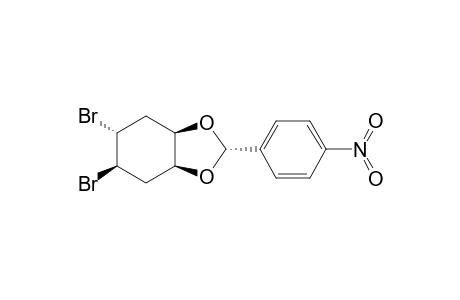 (2-ALPHA,3A-ALPHA,5-ALPHA,6-BETA,7A-ALPHA)-5,6-DIBROMOHEXAHYDRO-2-(4-NITROPHENYL)-1,3-BENZODIOXOLE