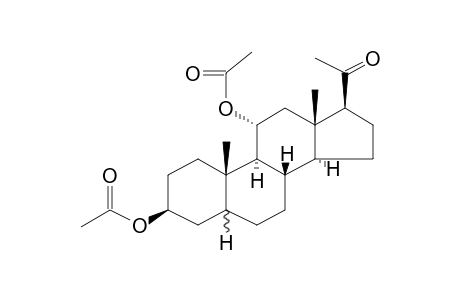 Allopregnane-3.beta.,11.alpha.-diol-20-one diacetate