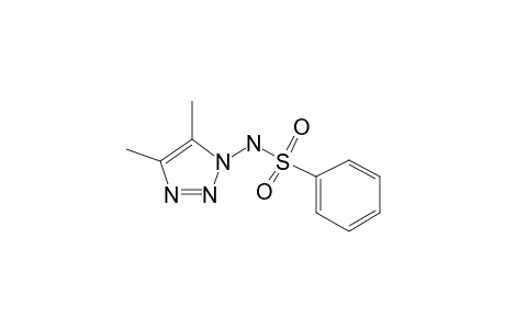 1-(Phenylsulfonylamino)-4,5-dimethyl-triazole