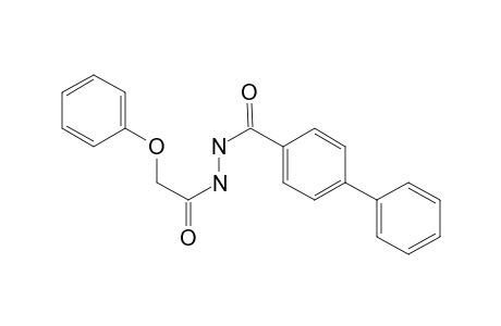 Biphenyl-4-carboxylic acid N'-(2-phenoxy-acetyl)-hydrazide