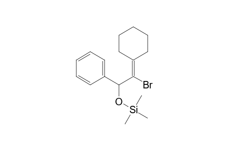 Silane, (2-bromo-2-cyclohexylidene-1-phenylethoxy)trimethyl-