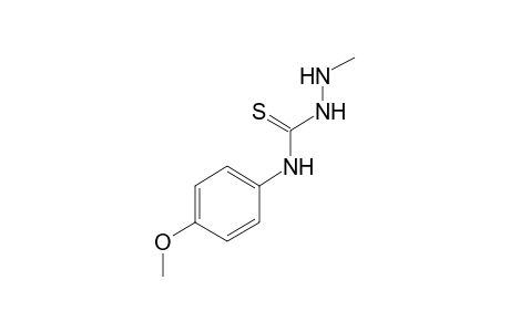 4-(p-Methoxyphenyl)-1-methyl-3-thiosemicarbazide