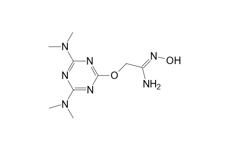 (1Z)-2-{[4,6-bis(dimethylamino)-1,3,5-triazin-2-yl]oxy}-N'-hydroxyethanimidamide